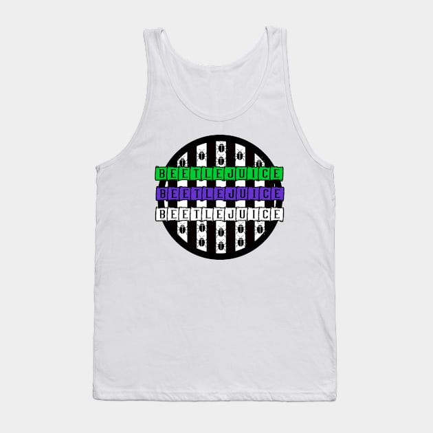 Beetlejuice Beetles Tank Top by Specialstace83